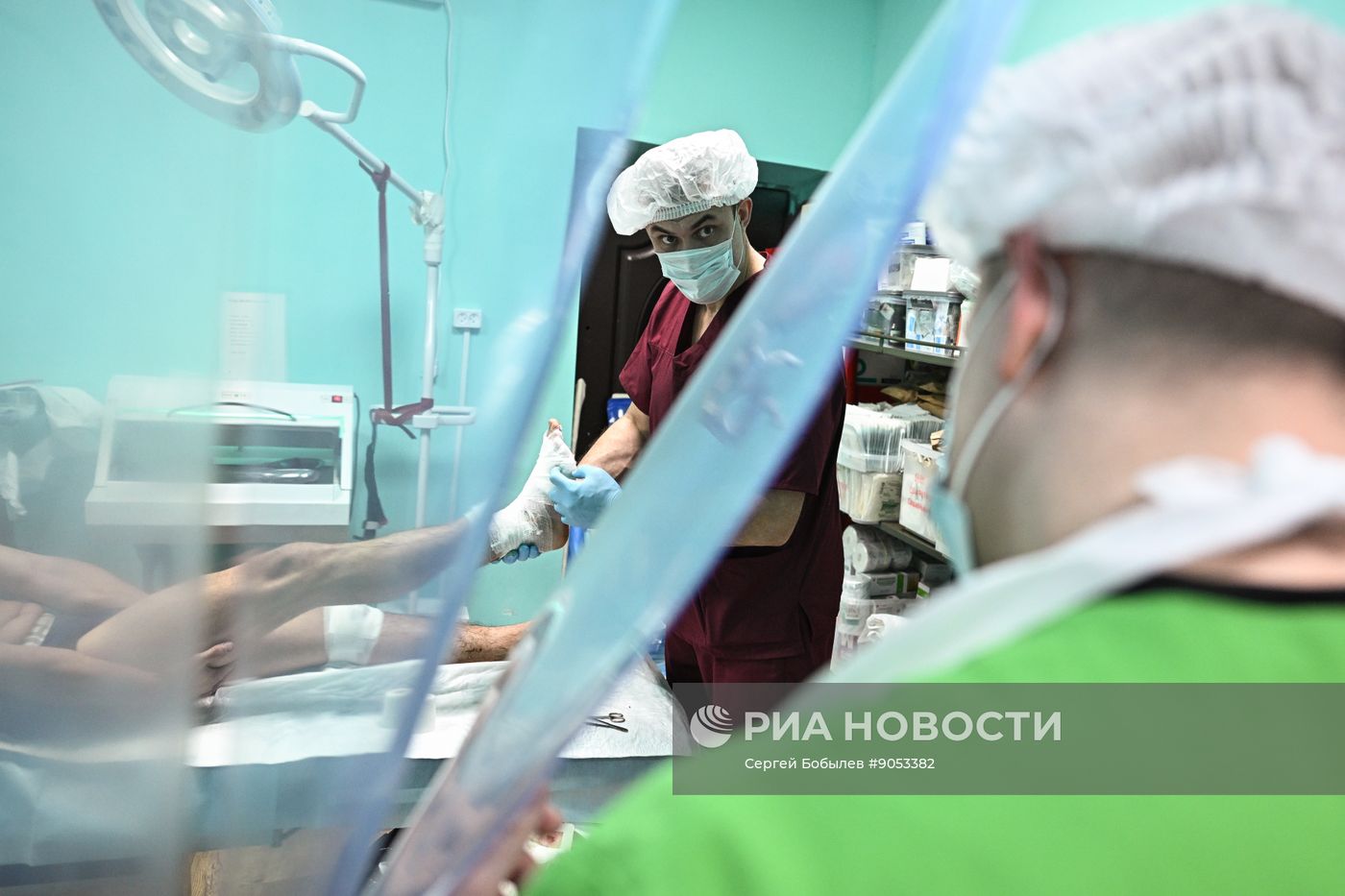 Передовой госпиталь спецназа "Ахмат"