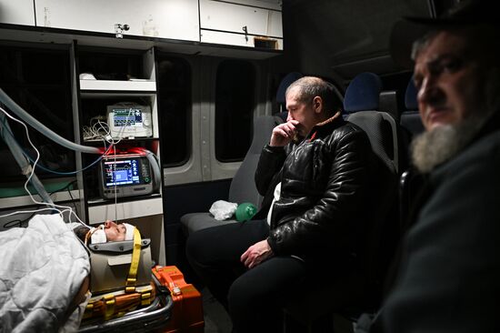 Передовой госпиталь спецназа "Ахмат"