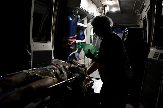 Передовой госпиталь спецназа "Ахмат"