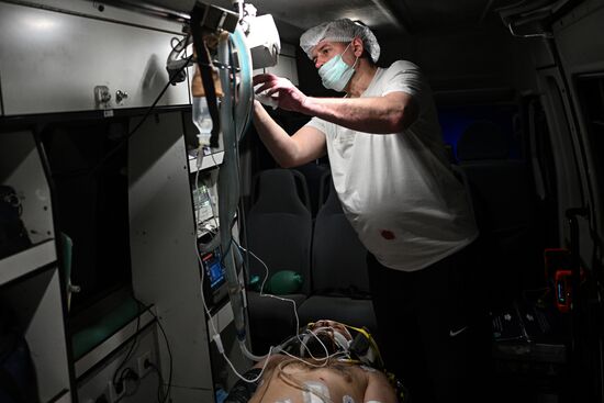 Передовой госпиталь спецназа "Ахмат"