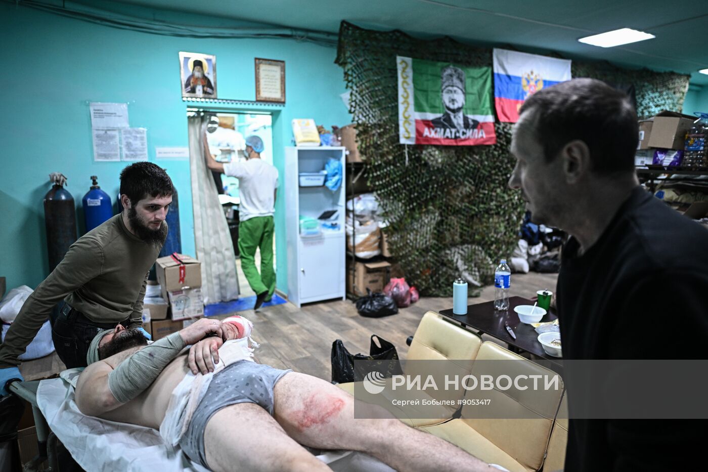 Передовой госпиталь спецназа "Ахмат"