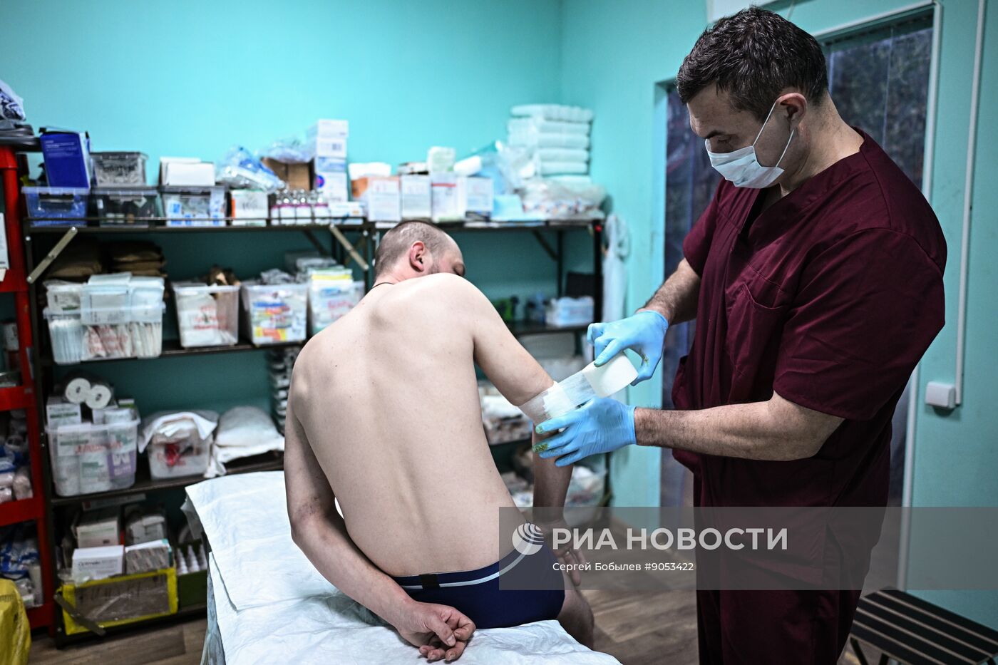 Передовой госпиталь спецназа "Ахмат"