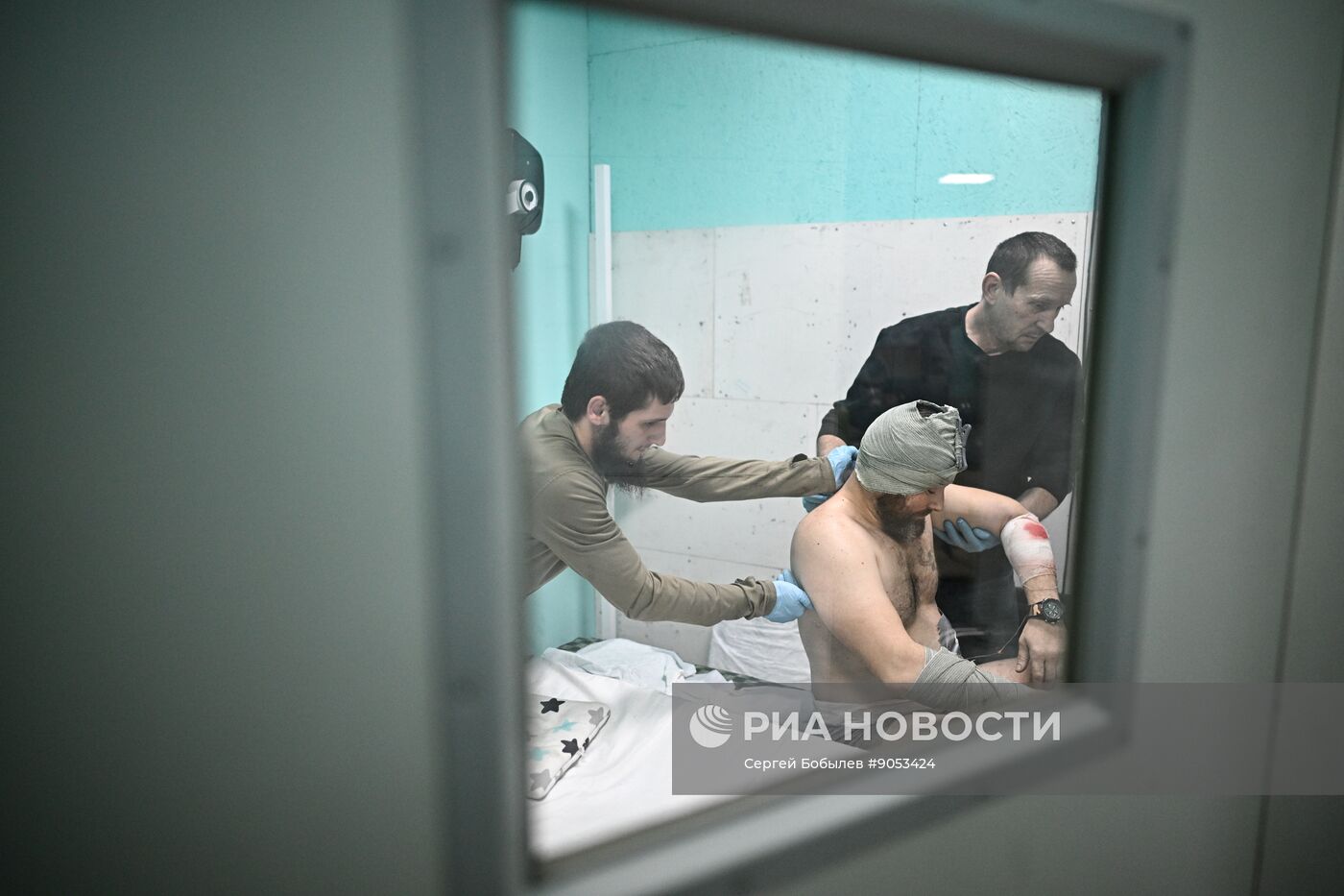 Передовой госпиталь спецназа "Ахмат"
