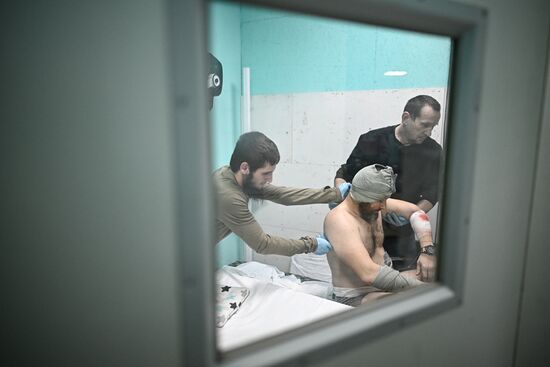 Передовой госпиталь спецназа "Ахмат"