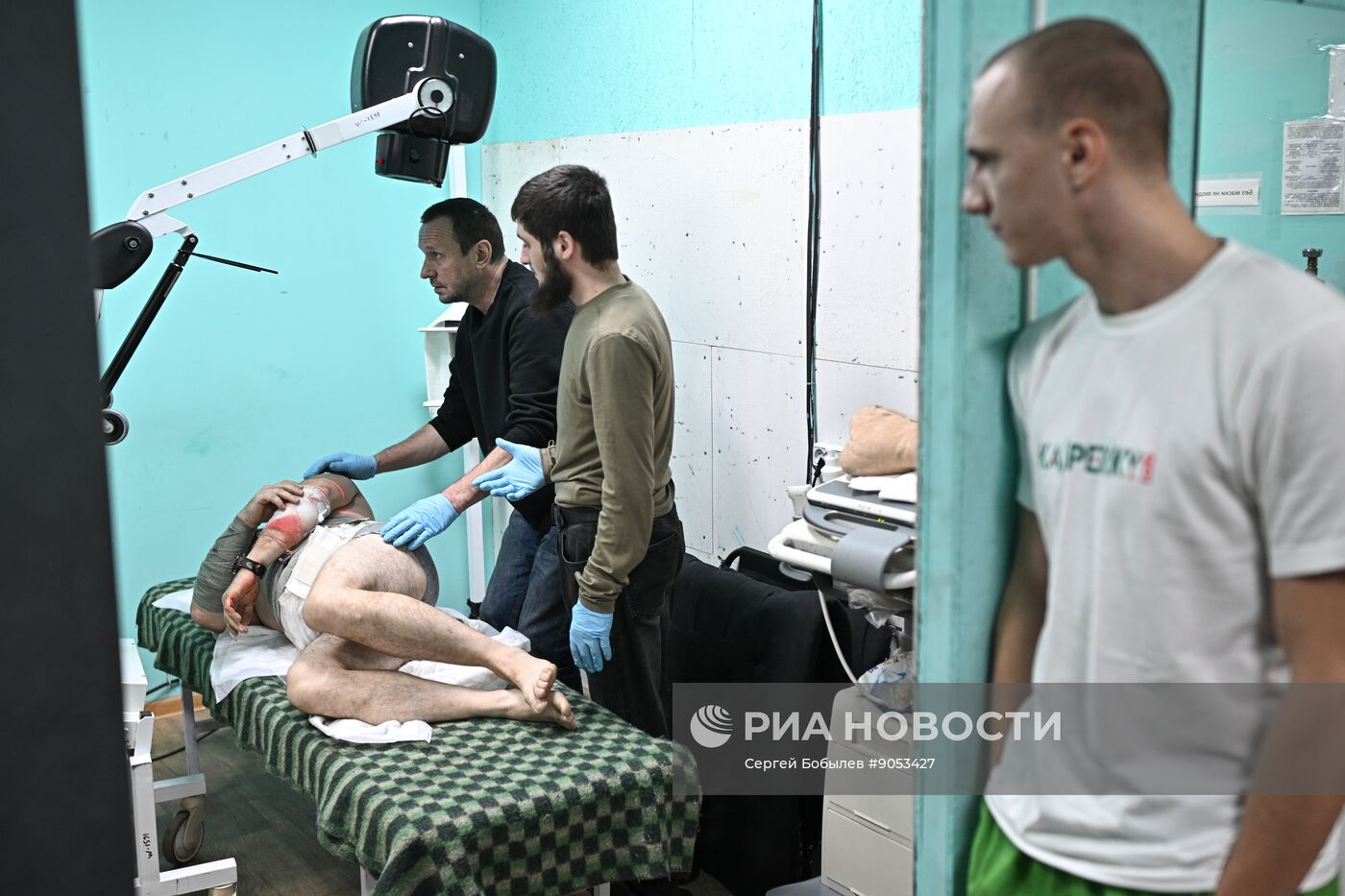 Передовой госпиталь спецназа "Ахмат"