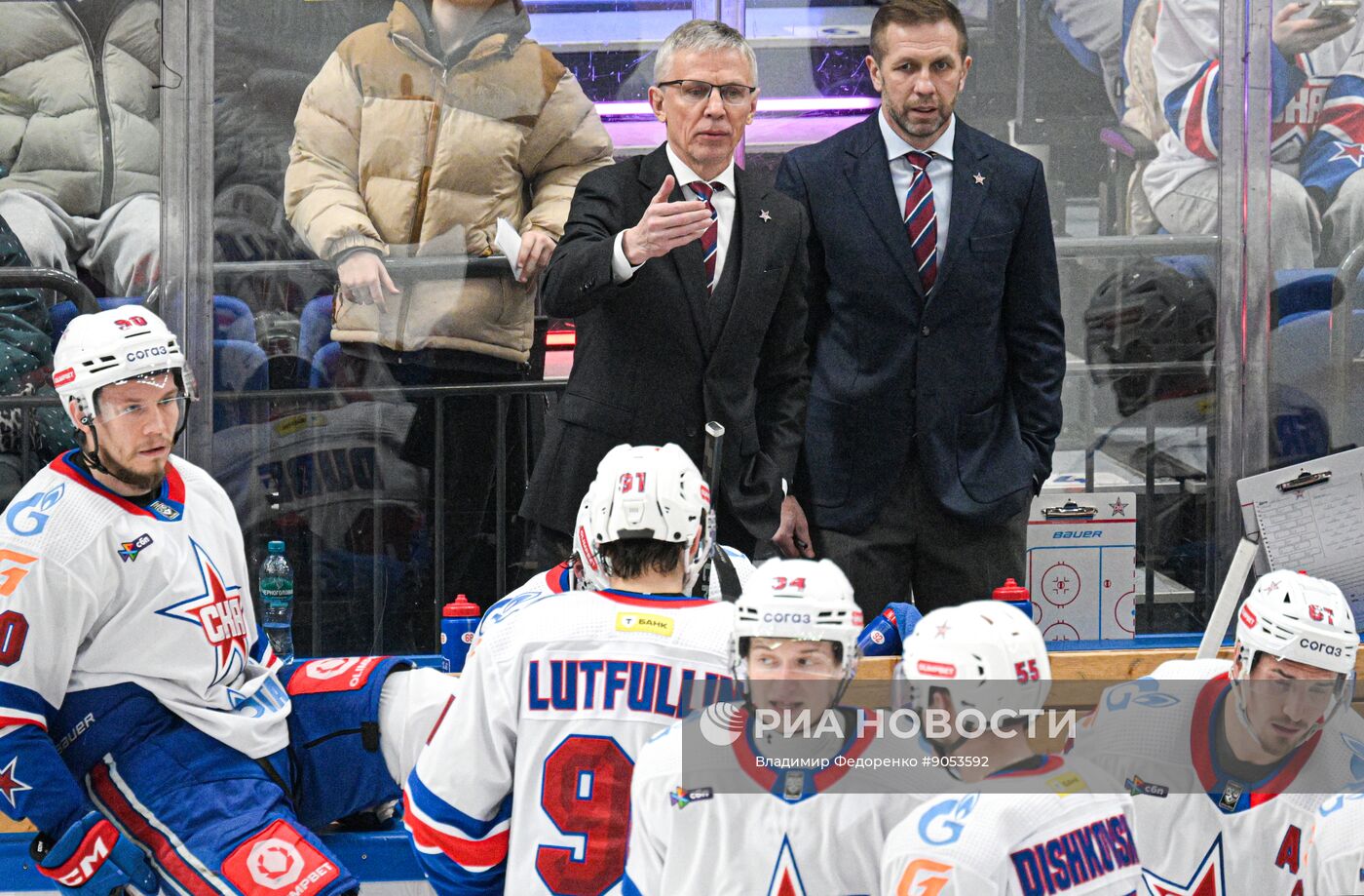 Хоккей. КХЛ. ЦСКА (Москва) - СКА (Санкт-Петербург)