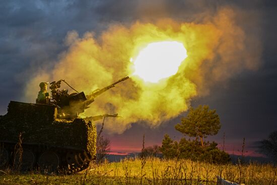 Пост воздушного наблюдения 25-й армии группировки войск "Запад"