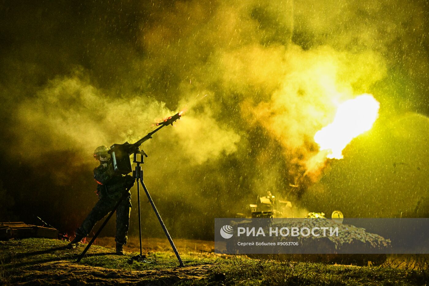 Пост воздушного наблюдения 25-й армии группировки войск "Запад"