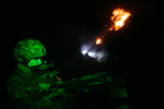 Пост воздушного наблюдения 25-й армии группировки войск "Запад"