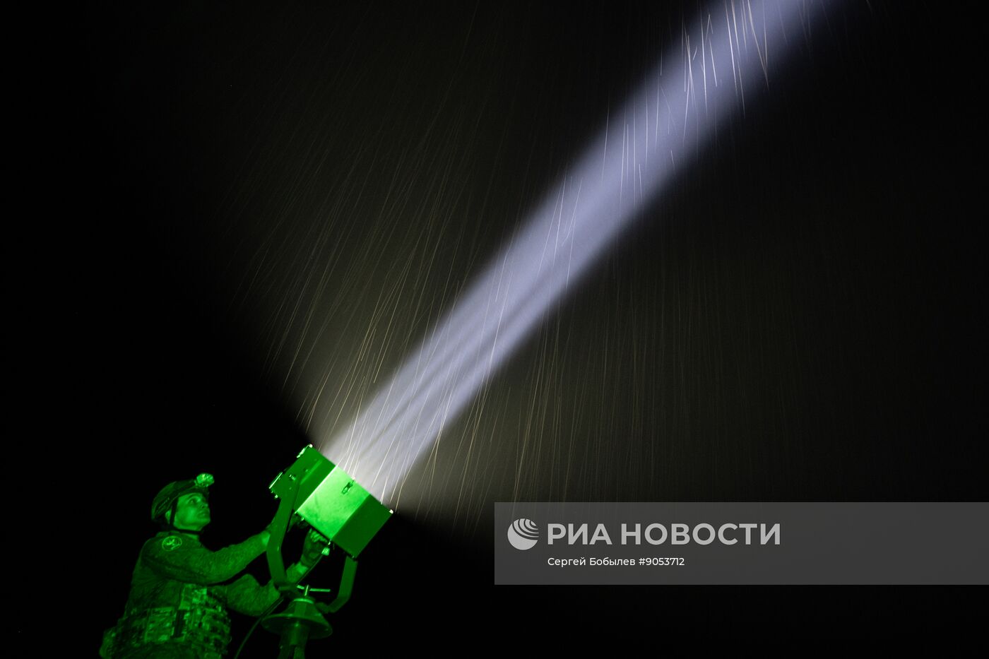 Пост воздушного наблюдения 25-й армии группировки войск "Запад"