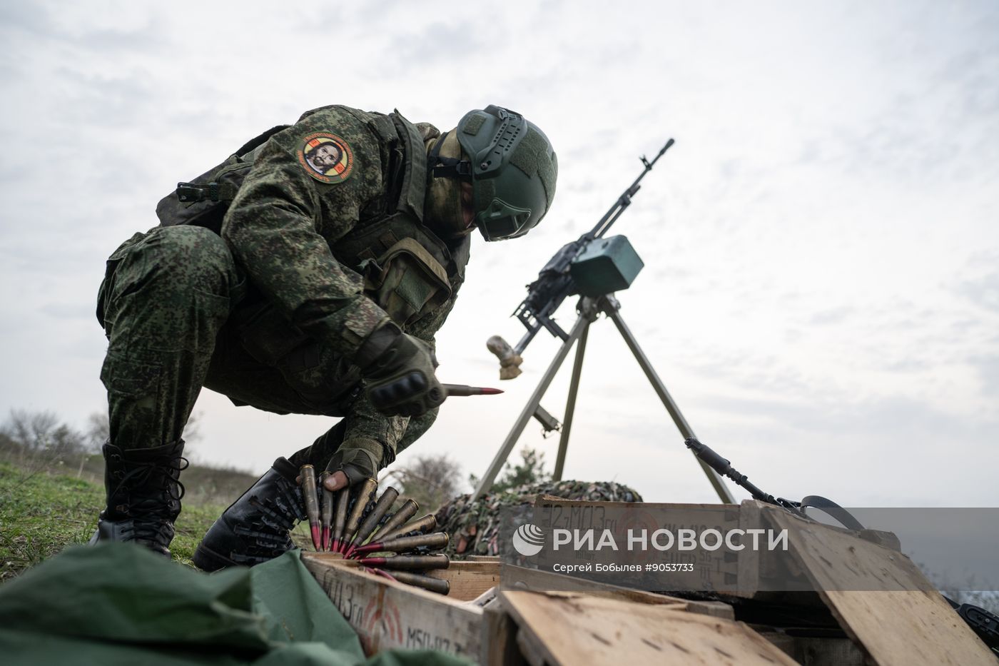 Пост воздушного наблюдения 25-й армии группировки войск "Запад"