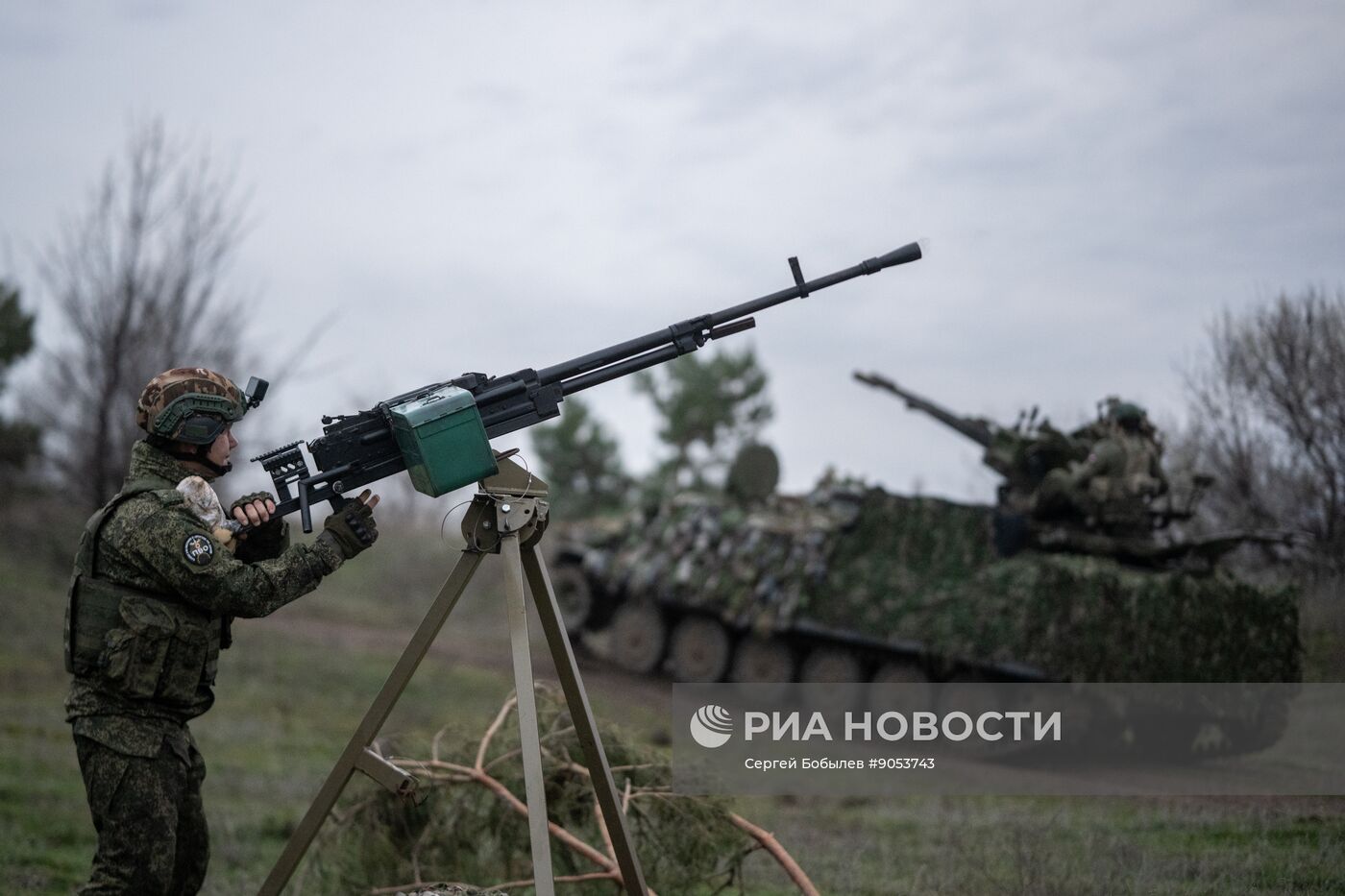 Пост воздушного наблюдения 25-й армии группировки войск "Запад"