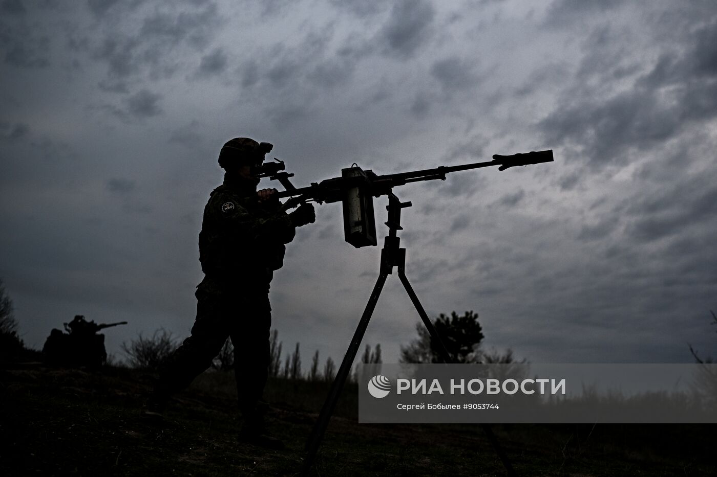 Пост воздушного наблюдения 25-й армии группировки войск "Запад"