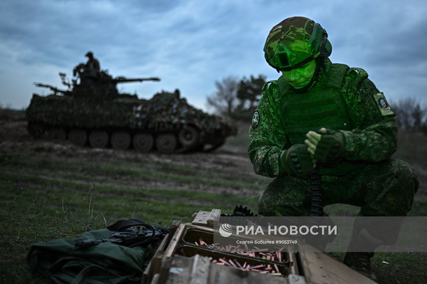 Пост воздушного наблюдения 25-й армии группировки войск "Запад"