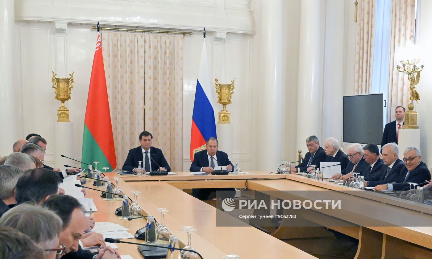 Совместное заседание коллегий МИД России и Белоруссии 