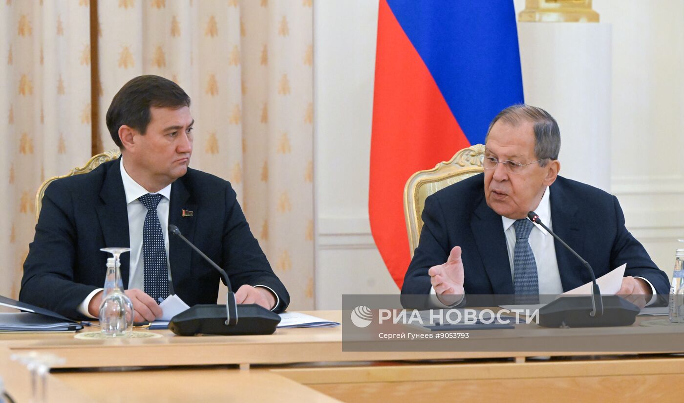 Совместное заседание коллегий МИД России и Белоруссии 