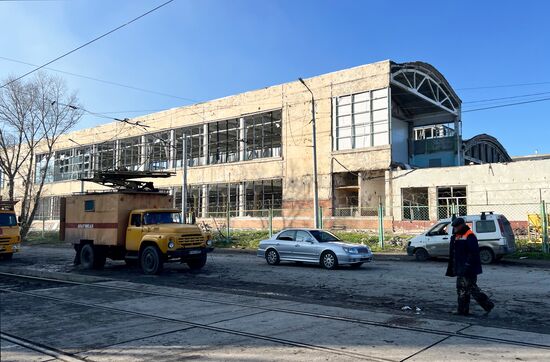 Последствия атаки беспилотников на Таганрог 