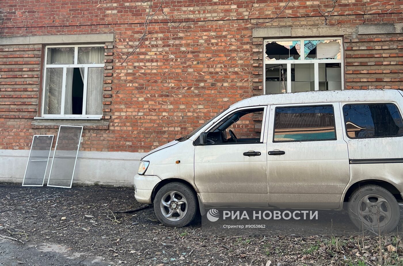 Последствия атаки беспилотников на Таганрог 