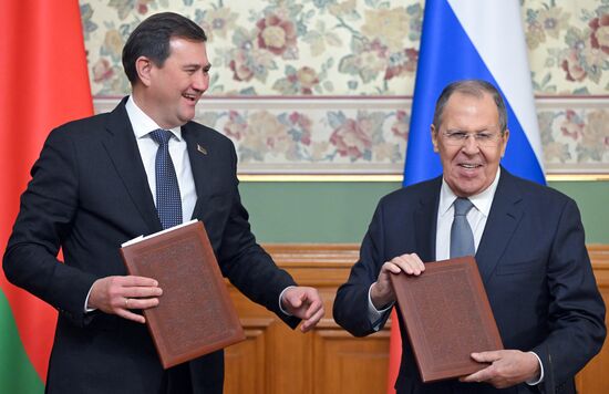 Совместное заседание коллегий МИД России и Белоруссии 