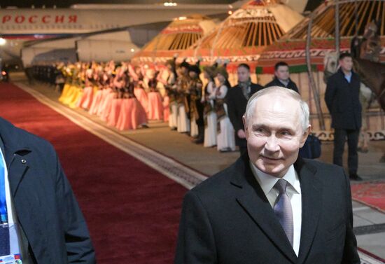Государственный визит президента Владимира Путина в Киргизию