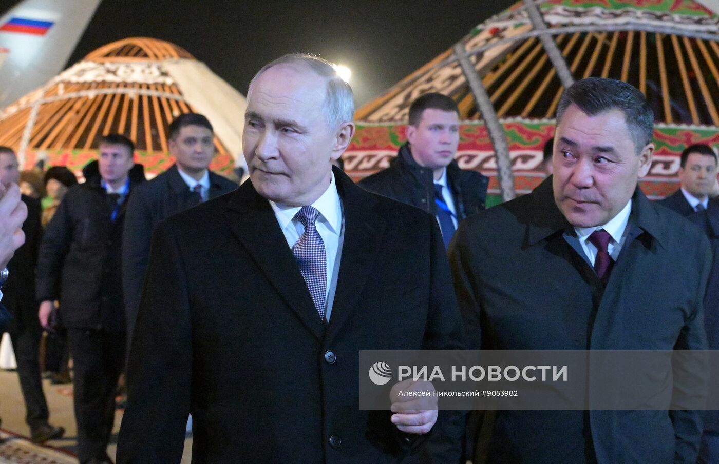 Государственный визит президента Владимира Путина в Киргизию