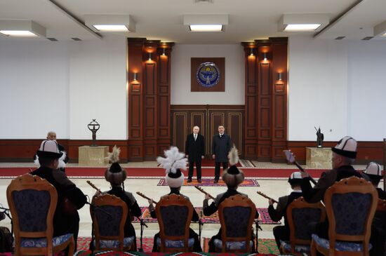 Государственный визит президента Владимира Путина в Киргизию