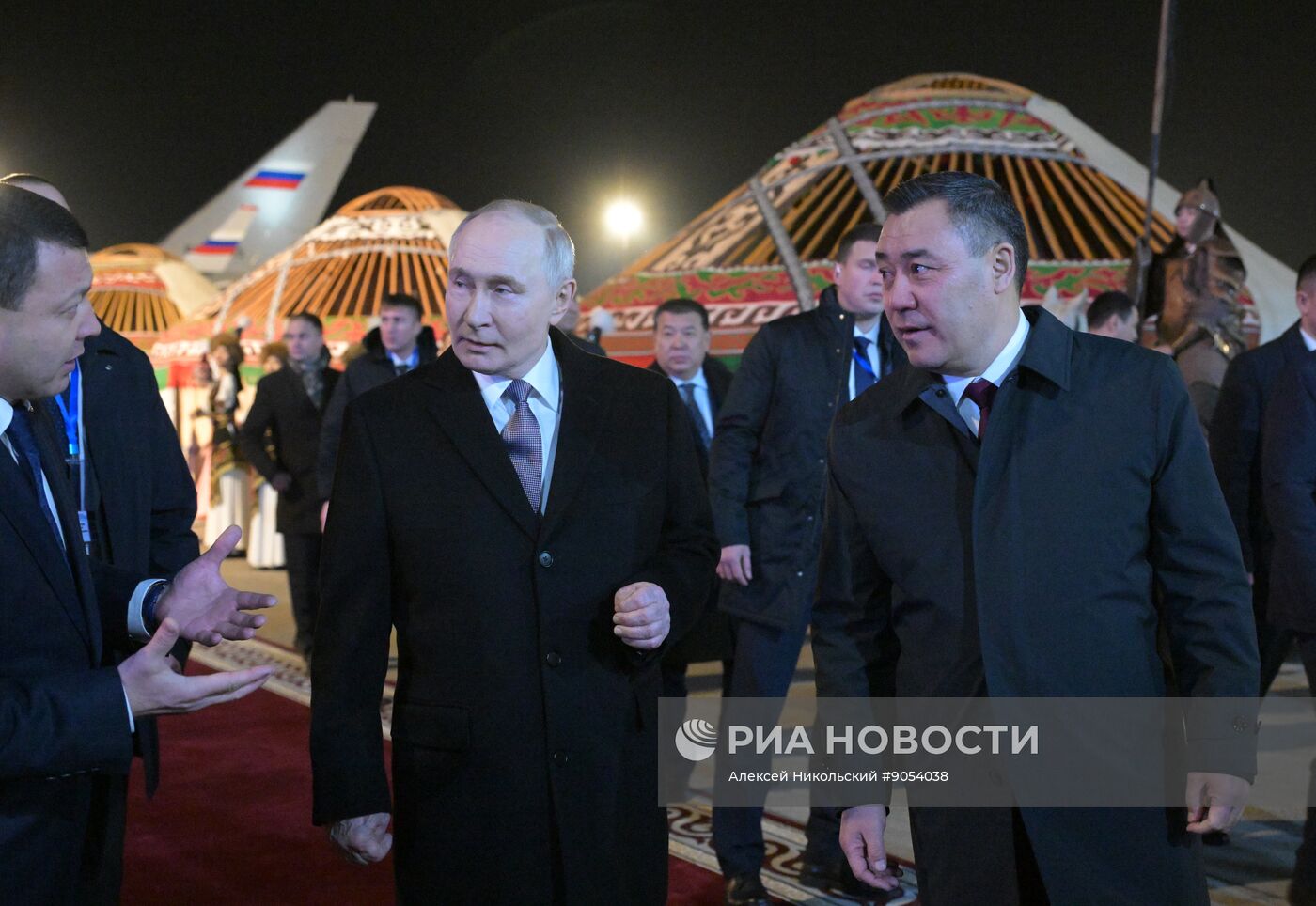 Государственный визит президента Владимира Путина в Киргизию