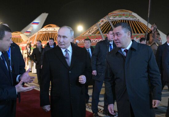 Государственный визит президента Владимира Путина в Киргизию