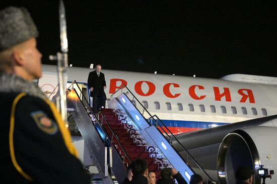 Государственный визит президента Владимира Путина в Киргизию