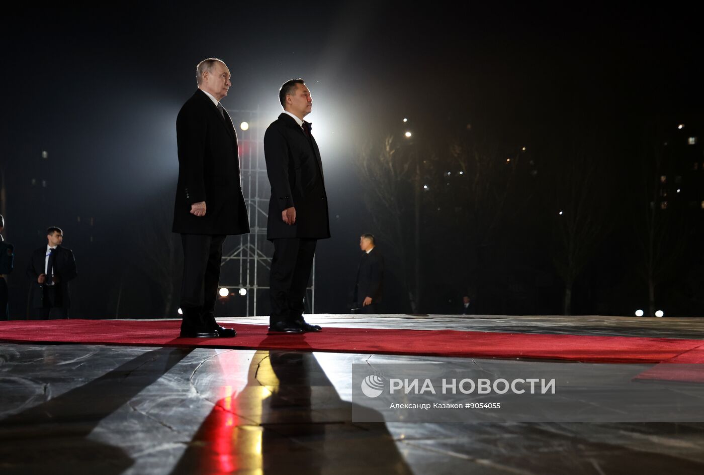 Государственный визит президента Владимира Путина в Киргизию