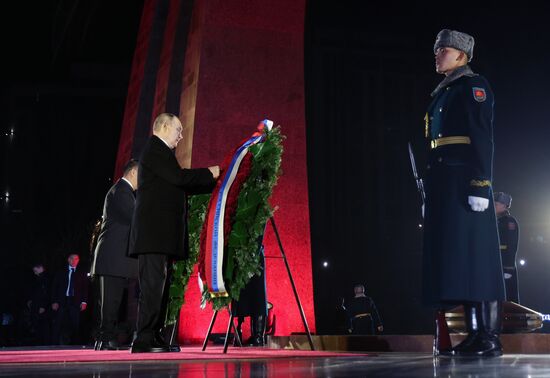 Государственный визит президента Владимира Путина в Киргизию