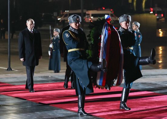 Государственный визит президента Владимира Путина в Киргизию