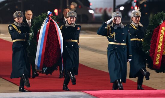 Государственный визит президента Владимира Путина в Киргизию