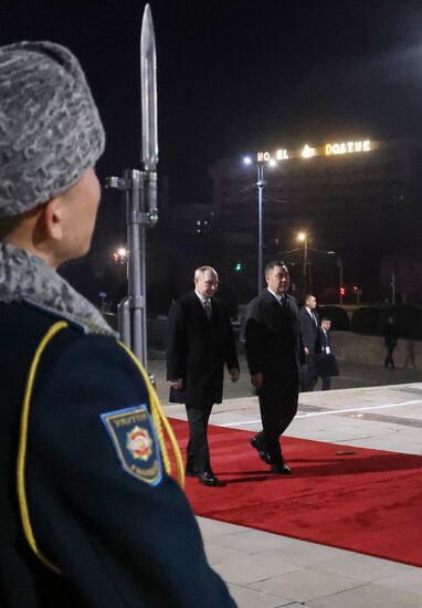 Государственный визит президента Владимира Путина в Киргизию