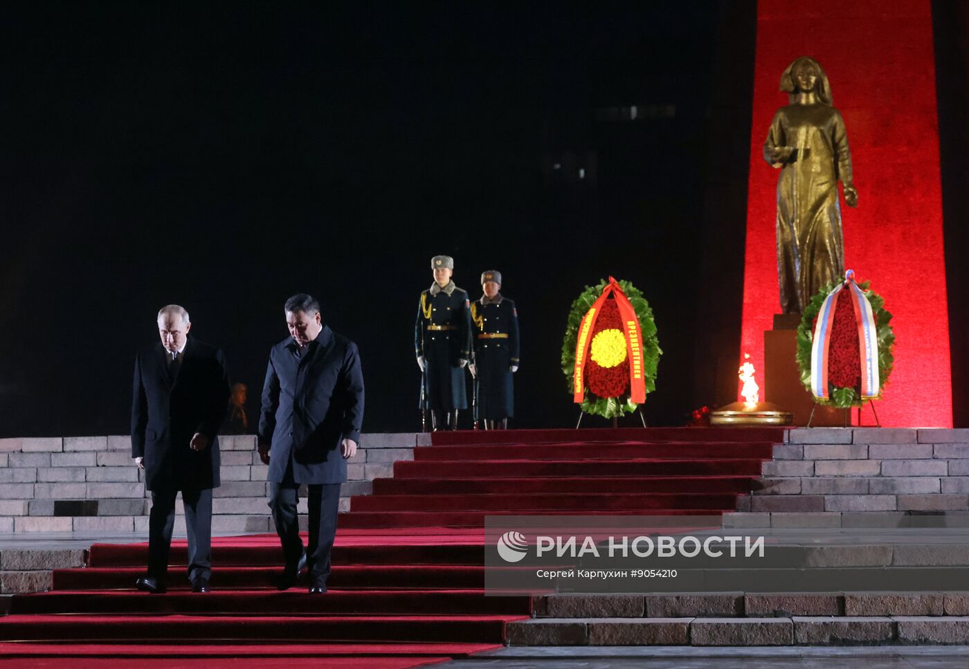 Государственный визит президента Владимира Путина в Киргизию