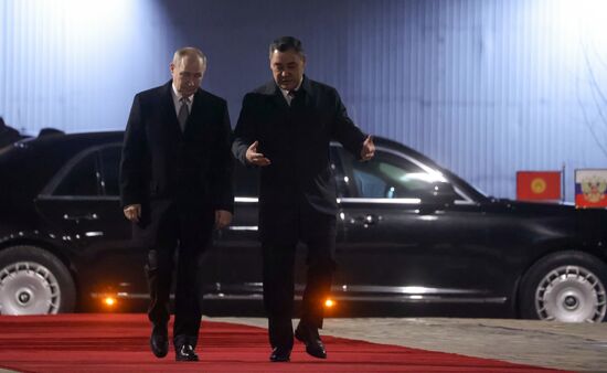 Государственный визит президента Владимира Путина в Киргизию