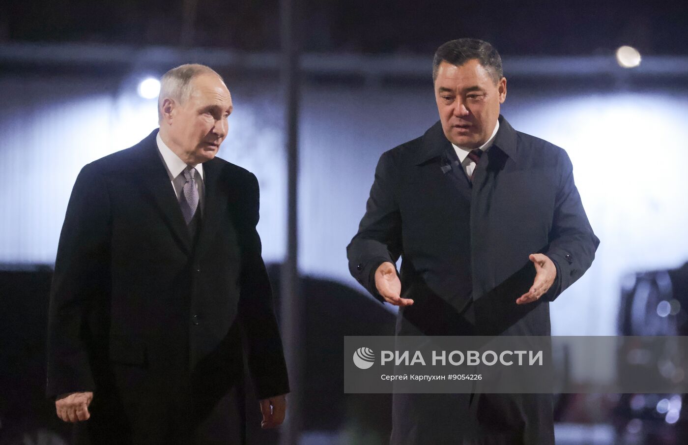 Государственный визит президента Владимира Путина в Киргизию