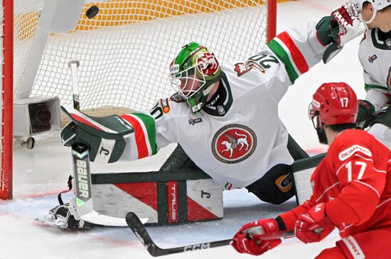 Хоккей. КХЛ. "Спартак" (Москва) - "Ак Барс" (Казань)