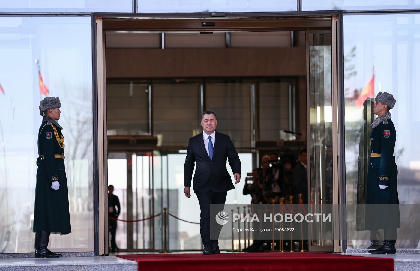 Государственный визит президента Владимира Путина в Киргизию. День второй