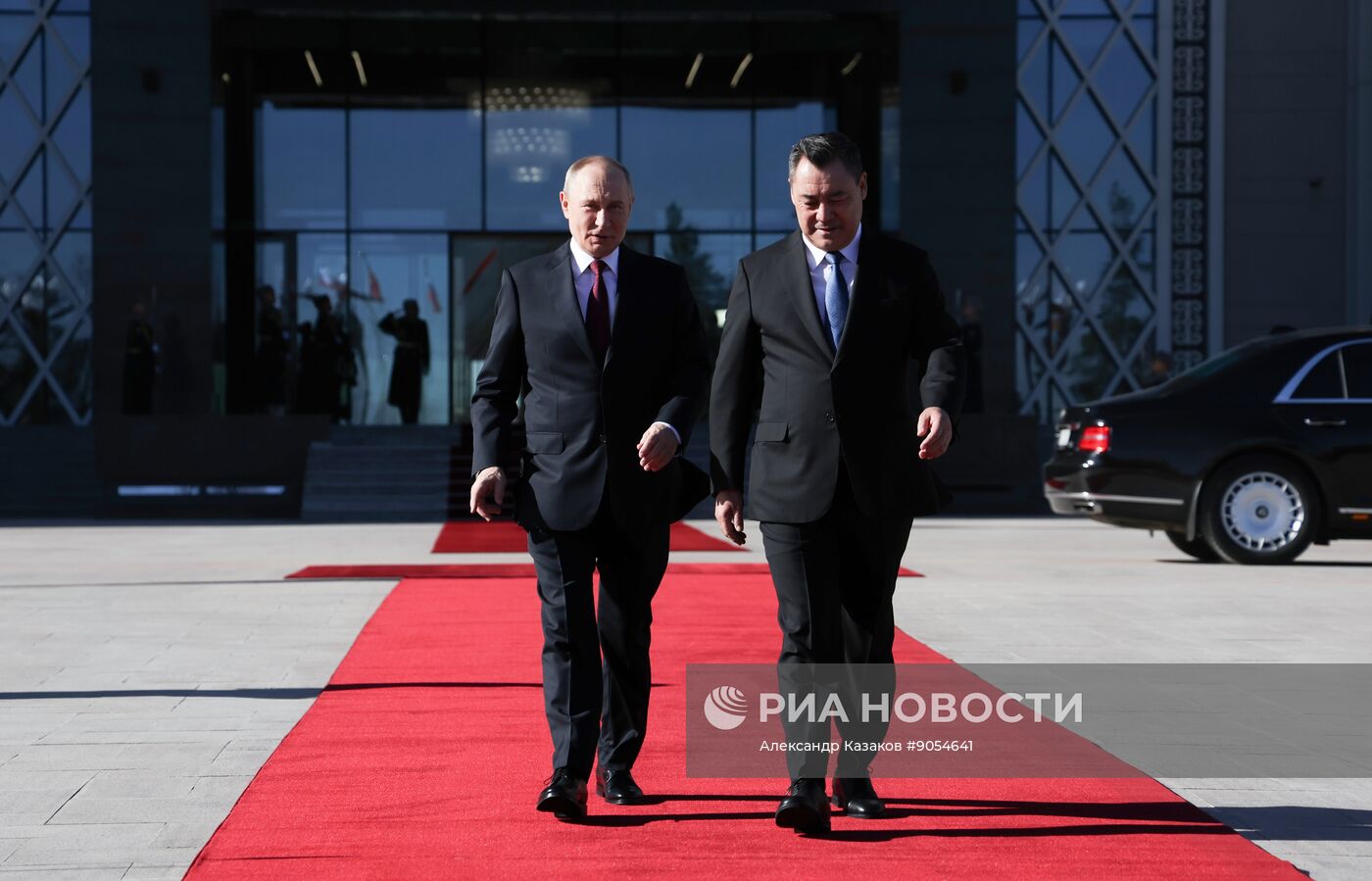 Государственный визит президента Владимира Путина в Киргизию. День второй