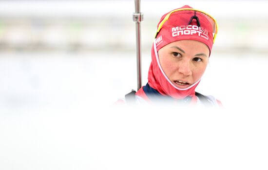 Биатлон. Первый этап Альфа-Банк Кубка России. Тренировки 