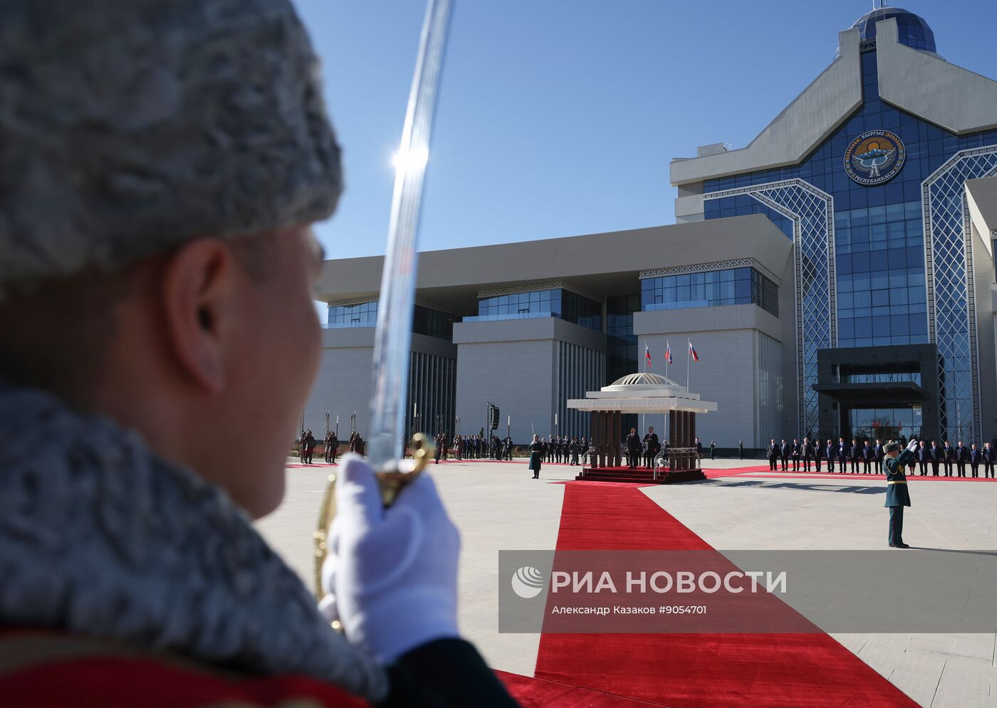 Государственный визит президента Владимира Путина в Киргизию. День второй