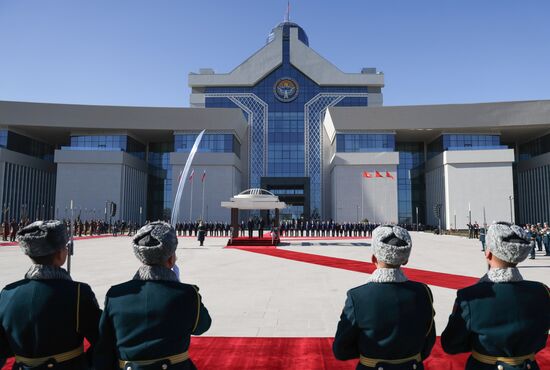 Государственный визит президента Владимира Путина в Киргизию. День второй