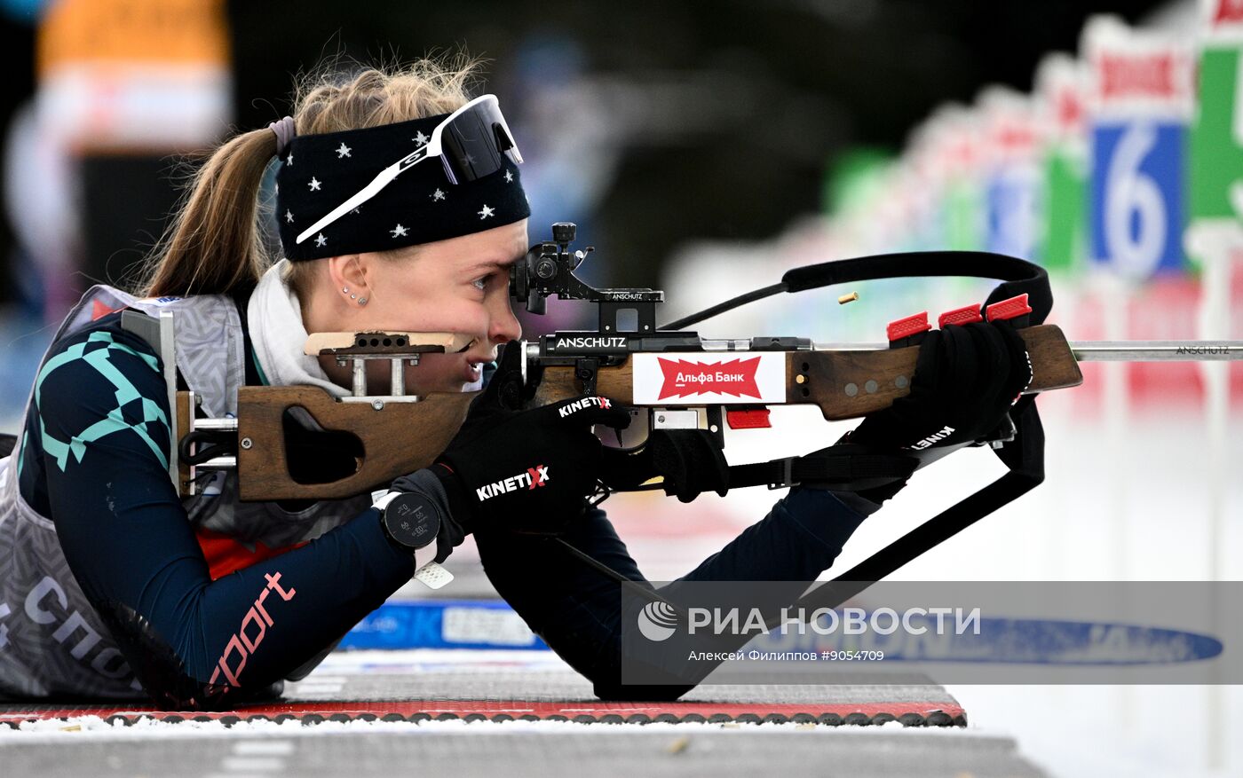 Биатлон. Первый этап Альфа-Банк Кубка России. Тренировки 