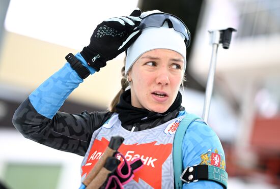 Биатлон. Первый этап Альфа-Банк Кубка России. Тренировки 