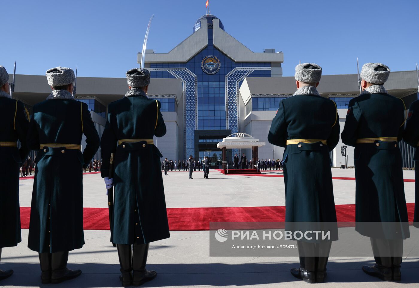 Государственный визит президента Владимира Путина в Киргизию. День второй