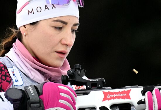 Биатлон. Первый этап Альфа-Банк Кубка России. Тренировки 