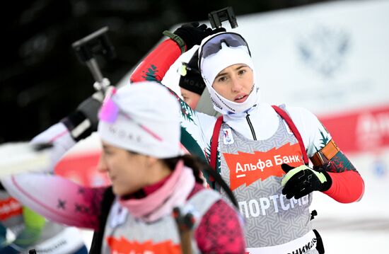 Биатлон. Первый этап Альфа-Банк Кубка России. Тренировки 