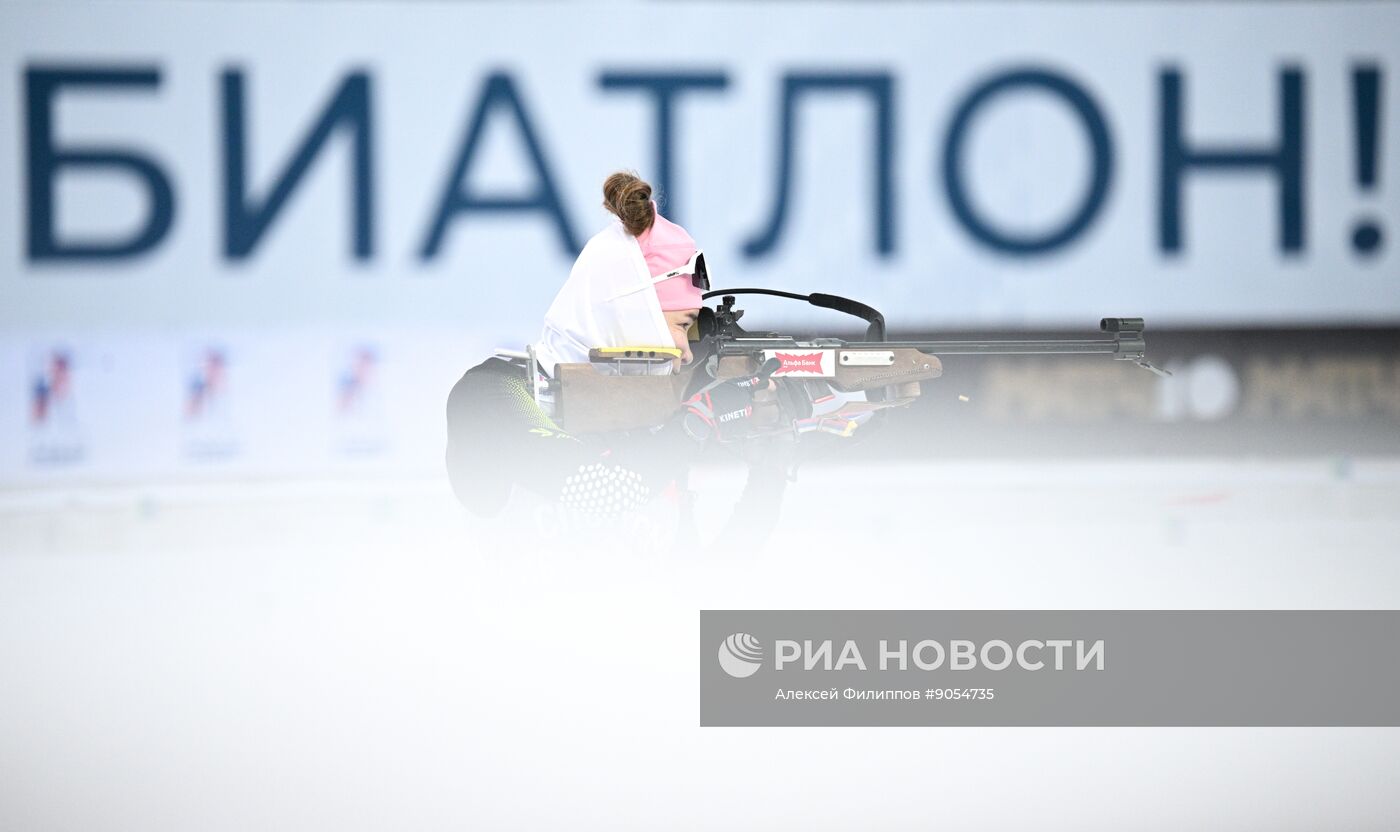 Биатлон. Первый этап Альфа-Банк Кубка России. Тренировки 