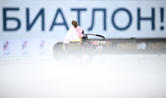 Биатлон. Первый этап Альфа-Банк Кубка России. Тренировки 